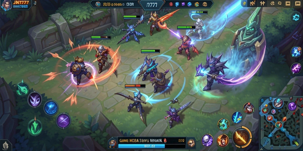 Tampilan gameplay JNT777 yang seru dan menegangkan.