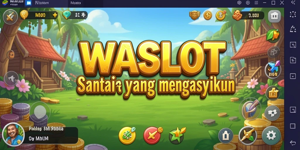 Screenshot gameplay WASLOT yang menampilkan aksi santai dan menghibur.